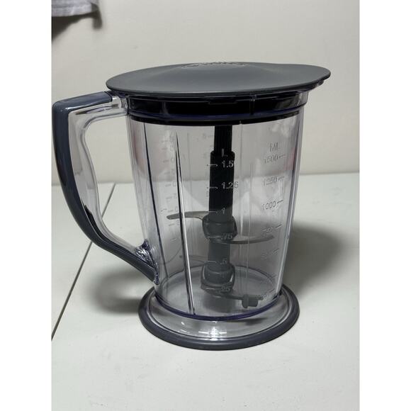 Ninja 6 Cup 48oz 1.5L Blender Food Processor Replacement Pitcher Lid & Blade - Picture 5 of 10
